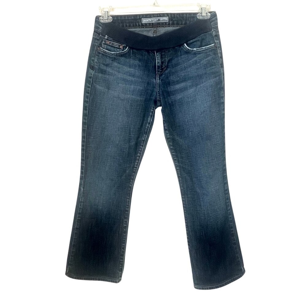 Joe’s Women Maternity Bootcut Denim Jeans Stretch Waistband Size 29